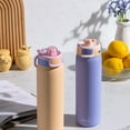 thumbnail image 2 of Ello Pop & Fill 22oz. Stainless Steel Water Bottle with Leak Proof Locking Lid, 2-Pack, 2 of 6