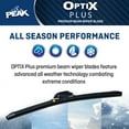 thumbnail image 8 of Peak Optix Plus Beam Wiper Blade - 15",16", 17", 18", 19", 20", 21", 22", 24", 26", 28", 8 of 8