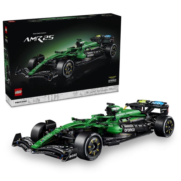 LEGO Technic Aston Martin Aramco AMR25 F1 Car, 1547 pc.