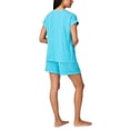 thumbnail image 4 of Nautica 2-Piece Short Sleeve Top and Pant PJ Set, 4 of 6