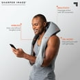 thumbnail image 2 of Sharper Image RealTouch Warming, Wireless Shiatsu Massager, 2 of 7
