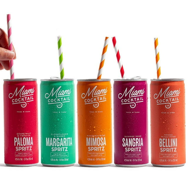 Miami Cocktail Organic Spritz (8.4 fl. oz. can, 10 pk.)