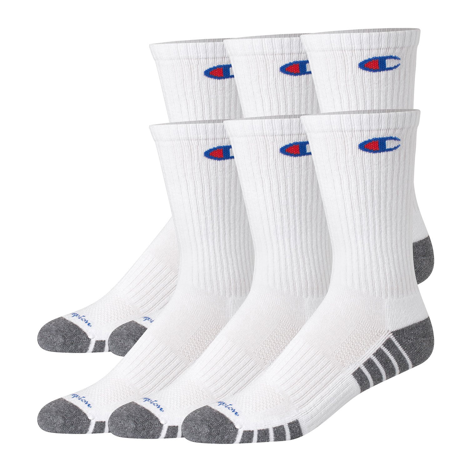 SAMS ソックス6足セット Champion Vapor Cool 6-Pack Crew Sock - Samsclub.com