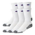 thumbnail image 1 of Champion Vapor Cool 6-Pack Crew Sock, 1 of 4