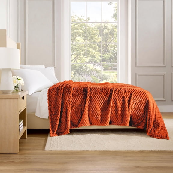 Member's Mark Oversized 3D Textured Blanket, Queen/King