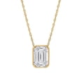 thumbnail image 1 of Lab Created Diamond Pendant in 14K Gold, 1 of 6