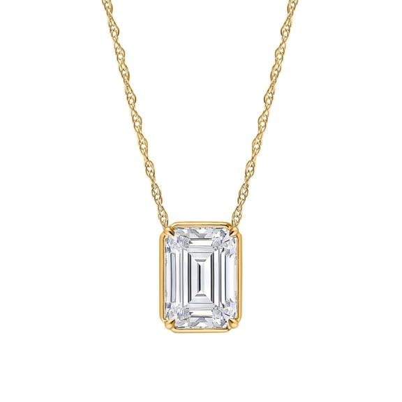 Lab Created Diamond Pendant in 14K Gold