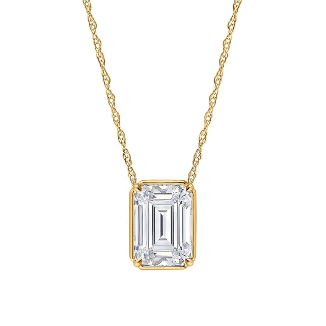 Lab Created Diamond Pendant in 14K Gold