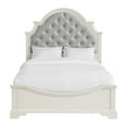 thumbnail image 4 of Society Den Ulysses Youth Upholstered Bed, White, Assorted Sizes, 4 of 9