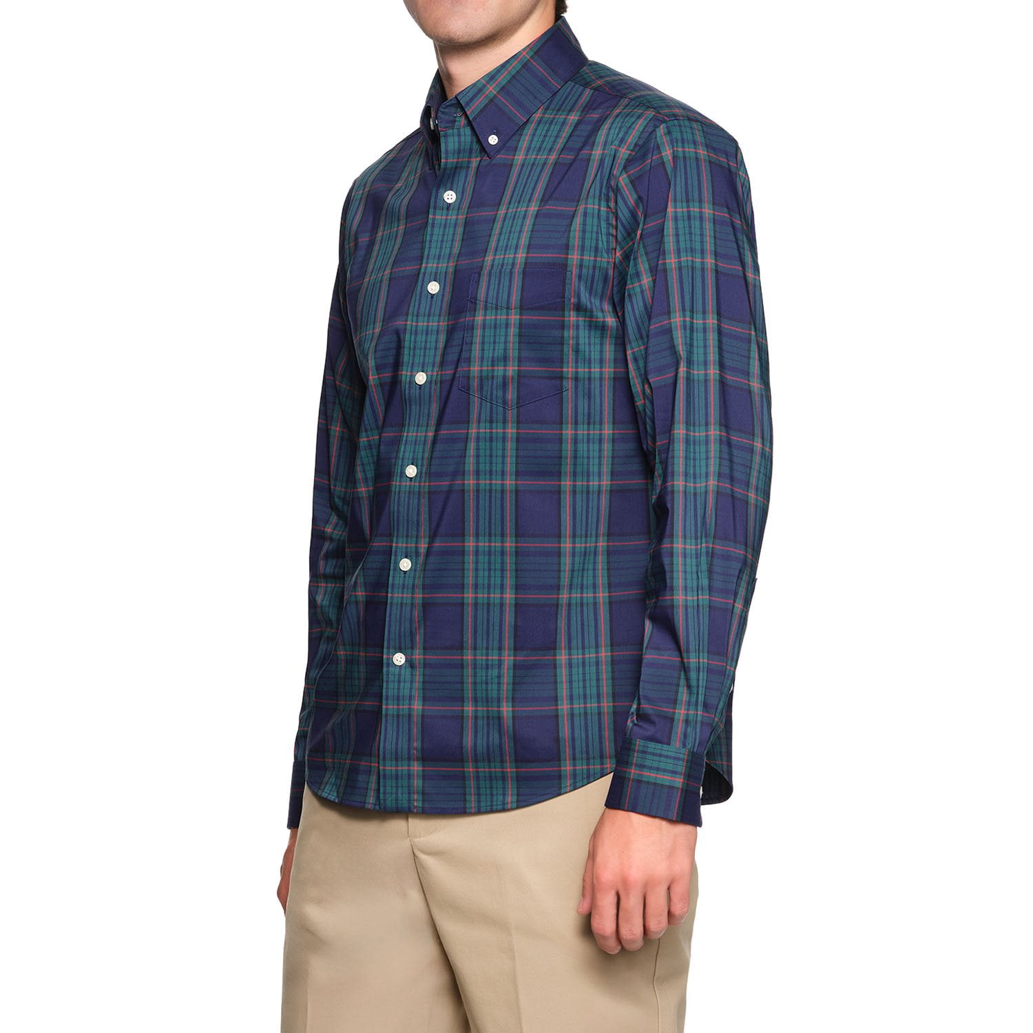 Lands' End Men's Button Up Shirt
