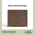 thumbnail image 4 of Storkcraft Malta 3 Drawer Chest with Removable Changing Topper, Choose Color, 4 of 9