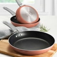 thumbnail image 1 of Tramontina 3-Piece Frying Pan Set with Nonstick Interior, Assorted Colors, 1 of 12