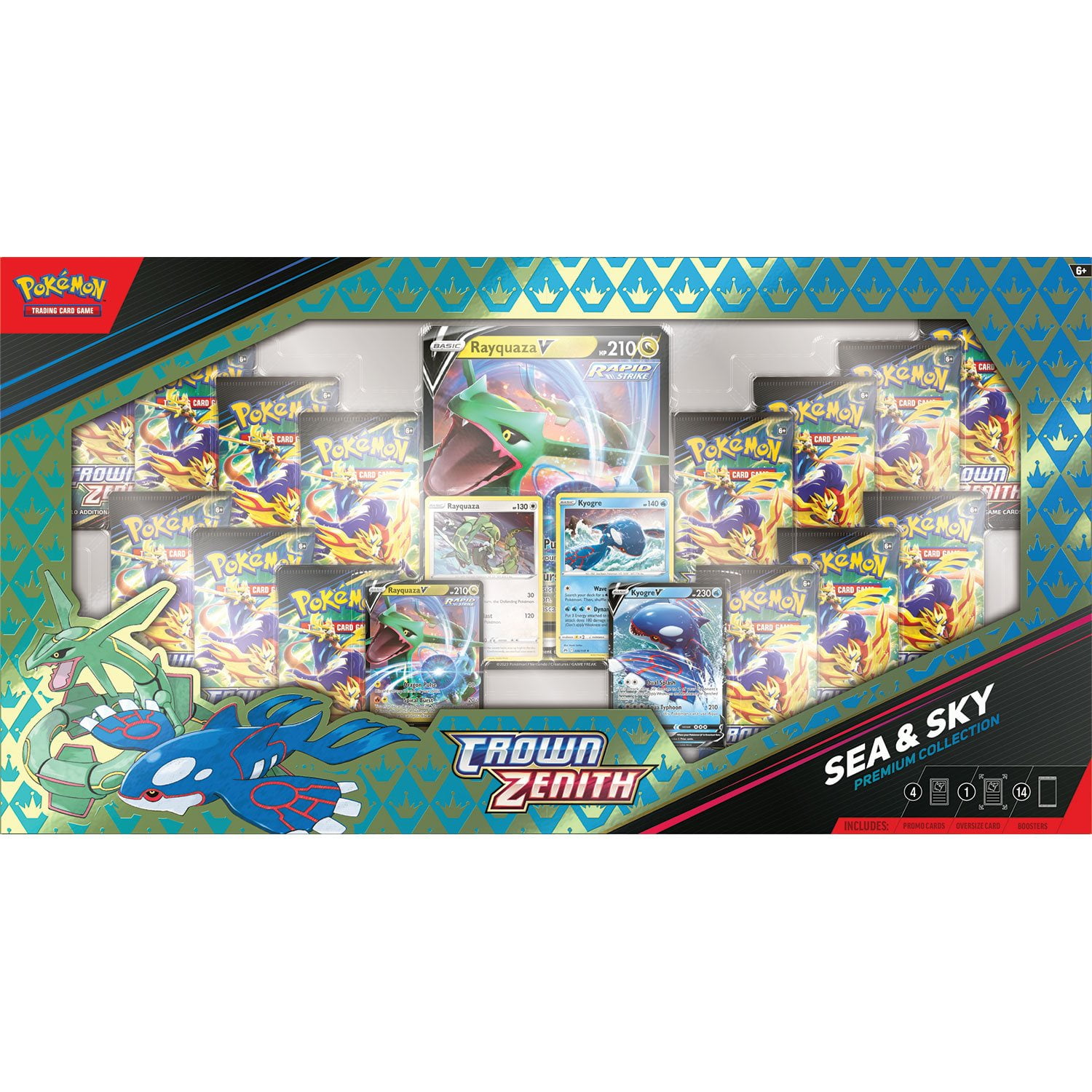Pokémon Crown Zenith Sea & Sky Premium Collection - Samsclub.com