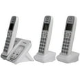 thumbnail image 2 of Panasonic Link2Cell Bluetooth Cordless Phone with Voice Assist and Answering Machine, Includes 3 Handsets, 2 of 7