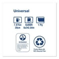 thumbnail image 4 of Tork Universal 1-Ply White Hand Towel Roll, 6 rolls, 800 ft./roll, 4 of 7