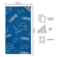 thumbnail image 4 of Logo Brands Detroit Lions 38"x72" Beach Towel, 4 of 4