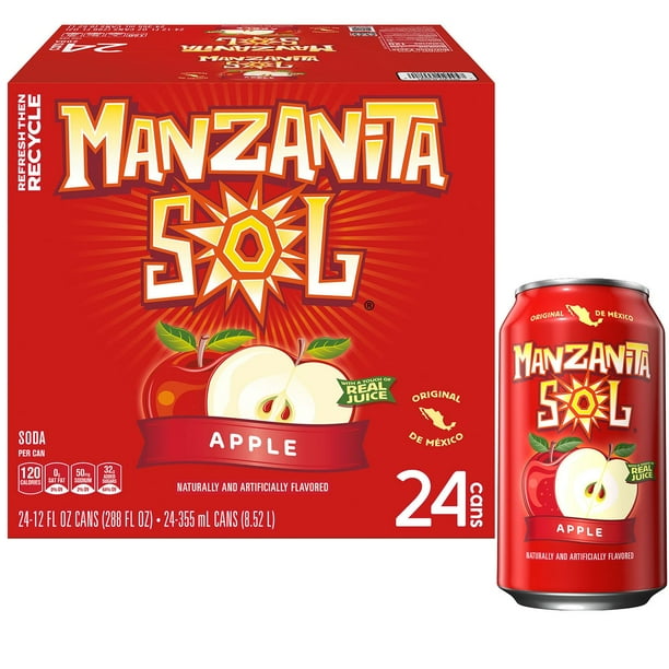 Apple soda Manzanita Sol Soda Apple - 2 Liter - jewelosco