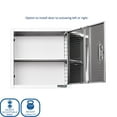 thumbnail image 5 of Seville Classics UltraHD Wall Storage Cabinet, 24" W x 12" D x 24" H, 5 of 12