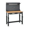 thumbnail image 1 of Seville Classics UltraHD Height Adjustable Lighted Work Center, 45"W x 22"D x 50.75-64"H, 1 of 12