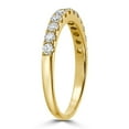 thumbnail image 3 of Round Cut Diamond Band in 14K Gold, 3 of 5