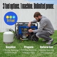 thumbnail image 6 of Westinghouse 14,500-Watt/11,500-Watt Remote Start Tri-Fuel Portable Generator with Transfer Switch Outlet, Remote Start and CO Sensor, 6 of 13