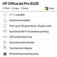 thumbnail image 2 of HP OfficeJet Pro 8128 Wireless All-in-One Inkjet Printer, 1 Year Instant Ink, 2 of 17