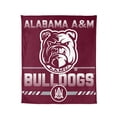 thumbnail image 1 of Logo Brands Alabama A&M Bulldogs 60"x70" Super Plush Blanket, 1 of 7