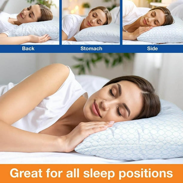 Nectar 2-Pack Cooling Down Alternative Microfiber Pillows