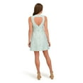 thumbnail image 4 of Bridgerton Women's Cutout Heart Mini Dress, 4 of 7