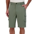 thumbnail image 1 of IRON Clothing Men's Flex Waistband Stretch Hybrid Multi Pocket Cargo Short, 1 of 6