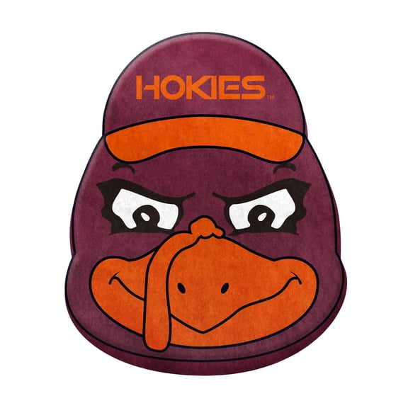 Logo Brands Virginia Tech Hokies Puff Pillow