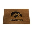 thumbnail image 1 of Logo Brands Iowa Hawkeyes Doormat, 1 of 5