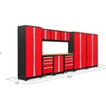 thumbnail image 2 of NewAge Products Bold Series 10 Piece Cabinet Set, 162" W x 18" D x 76.75" H, 2 of 9