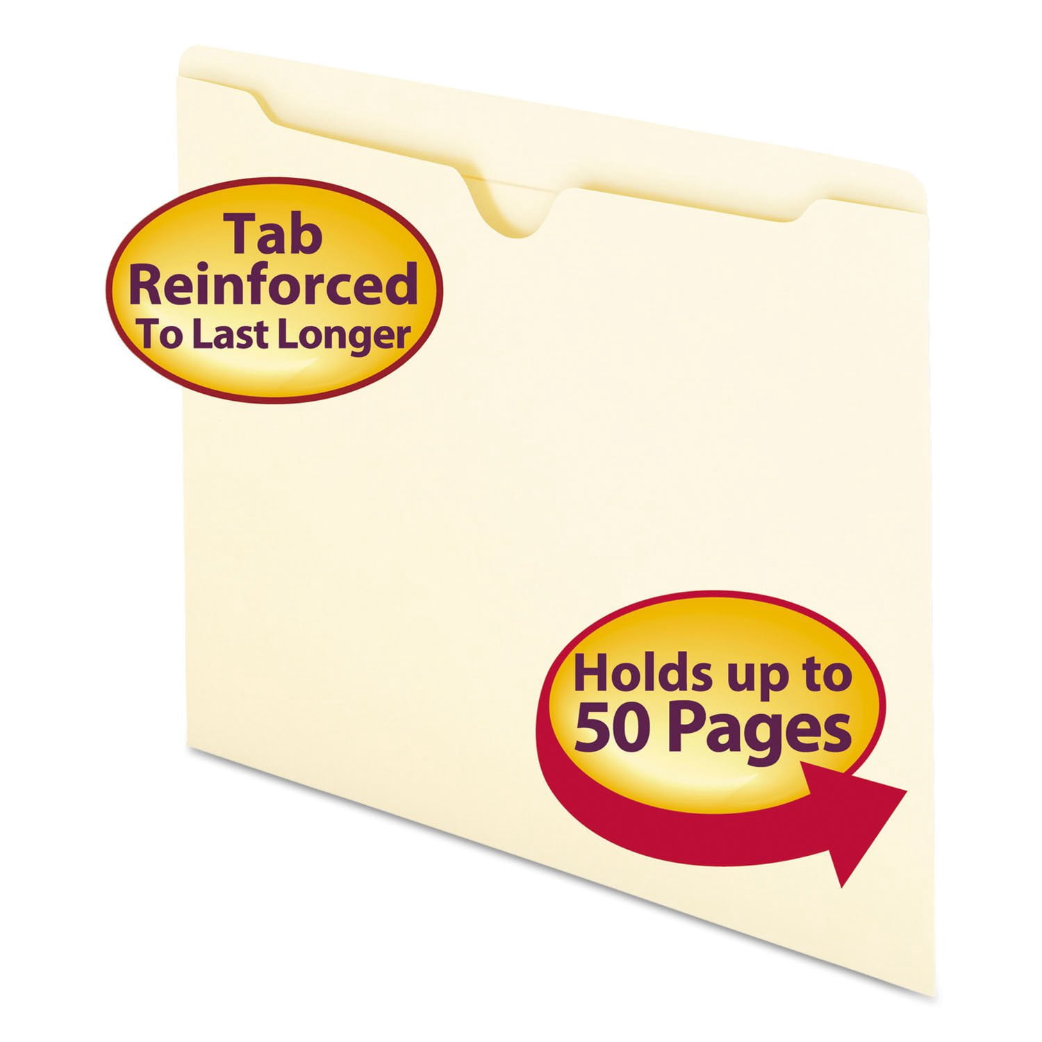 Smead Double-Ply File Jackets, Manila Letter, 100ct. - Samsclub.com