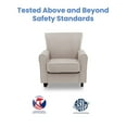 thumbnail image 4 of Lancaster Rocking Chair Featuring Live Smart Fabric, Choose Color, 4 of 9