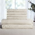 thumbnail image 2 of Member's Mark European Flax Linen Sheet Set, Assorted Colors and Sizes, 2 of 6