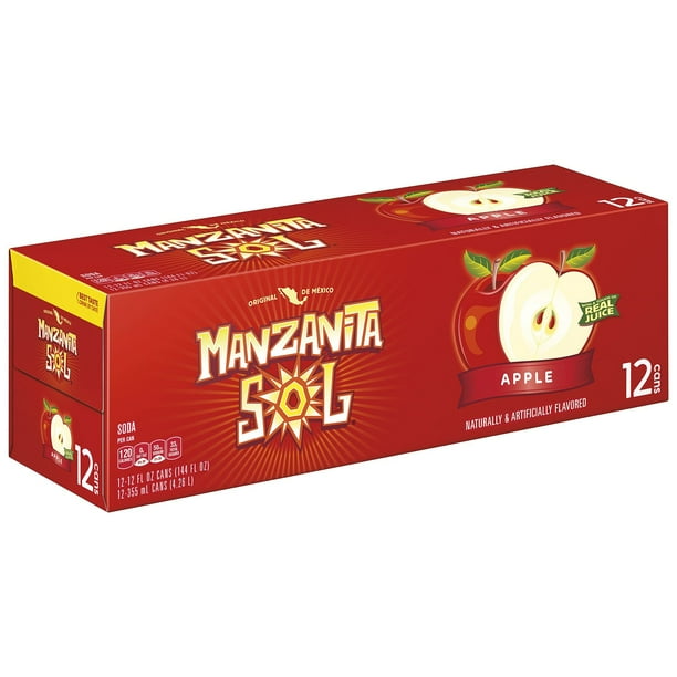 Manzanita Sol Red Apple Soda (12 oz., 12 pk.) - Samsclub.com