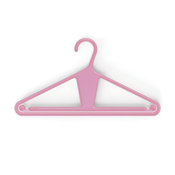 The Original Kangaroo™ Hanger 40-Pack - Made in Wisconsin, USA with 100% recycled material - The patented design clips in pants, shirts, straps, tanks, jackets and even entire outfits on a single hanger