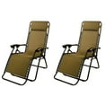 thumbnail image 1 of Zero Gravity Outdoor Chairs, Set of 2, Choose Color, 1 of 1