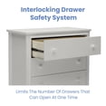 thumbnail image 4 of Delta Children Perry 3 Drawer Dresser with Changing Top and Interlocking Drawers, Choose Color, 4 of 14