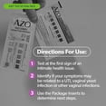 thumbnail image 7 of AZO UTI & Vaginal pH Test 2ct + AZO Dual Protection Probiotic 30ct Bundle, 7 of 13
