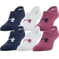 thumbnail image 1 of Under Armour Women's 6-Pack Essential Cotton Ultra Low Sock, 1 of 5