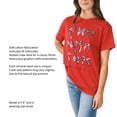 thumbnail image 6 of Mighty Fine Women's Americana Graphic T-Shirt, 6 of 8