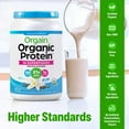 thumbnail image 5 of Orgain Organic Plant-Based Protein + Superfoods, Vanilla Bean, 2.7 lbs., 5 of 7