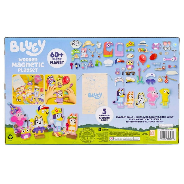 Bluey Wooden Magnetic Playset - Samsclub.com