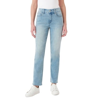 Seven7 Women's Tummyless Slim Straight Jean