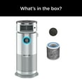 thumbnail image 13 of Shark 3-in-1 Air Purifier, Heater & Fan with NanoSeal HEPA, Cleansense IQ, Odor Lock, for 500 Sq. Ft, White, HC455, 13 of 13