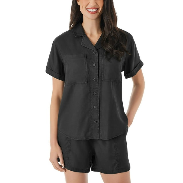 Member's Mark Women's Tencel Camp Shirt