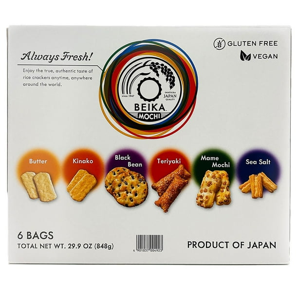 Beika Mochi Rice Crackers Variety Pack, 6 ct. - Samsclub.com
