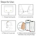thumbnail image 5 of Liberty Clear Lucid Rechargeable Wireless In-the-Ear Hearing Aids, 5 of 11